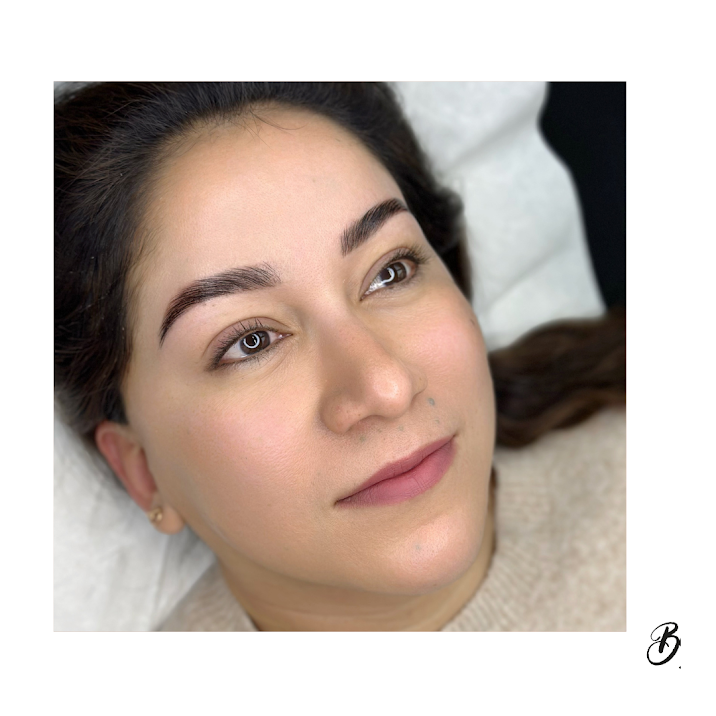 Teinture airbrush et browlift